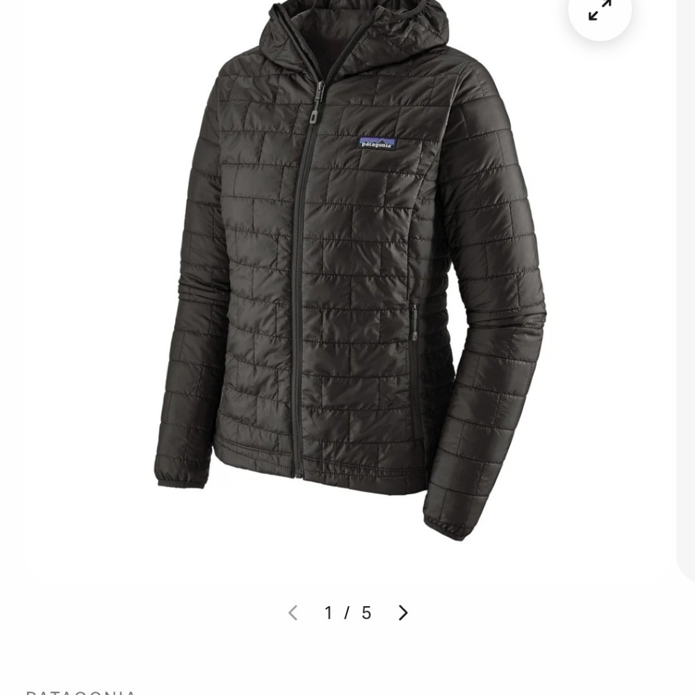 Womens Patagonia nano puff hoody